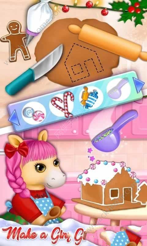 小马姐妹圣诞节游戏安卓中文版（Pony Sisters Christmas）截图
