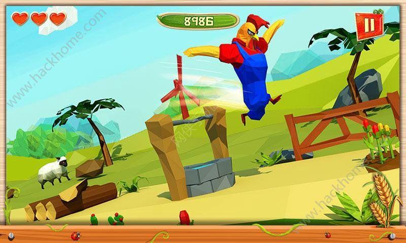 鸡逃跑的故事2018无限金币破解版（Chicken Escape Story 2018）截图