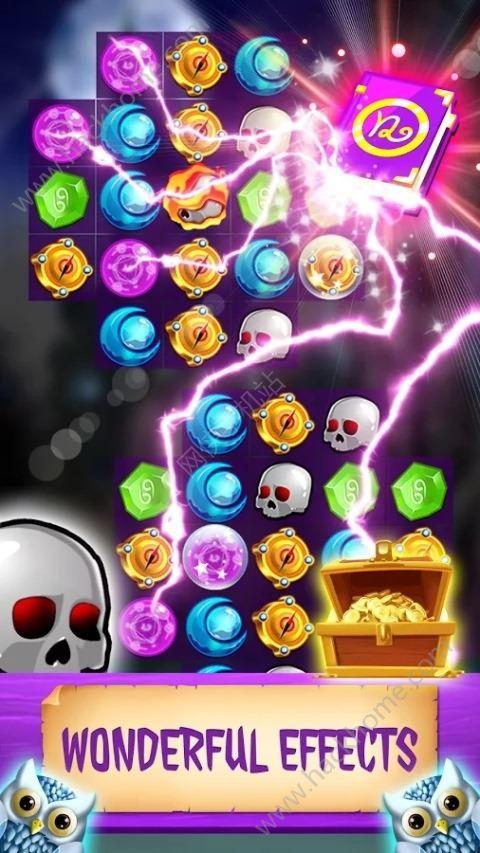 魔术珠宝传奇无限金币中文破解版（Magic Jewels Legend）截图