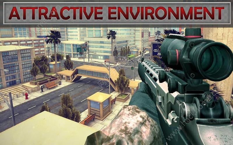 狙击手愤怒3D游戏安卓版（Mountain Sniper Army Kill）截图