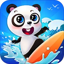 熊猫冲浪