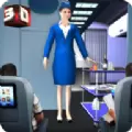 机场空中小姐模拟