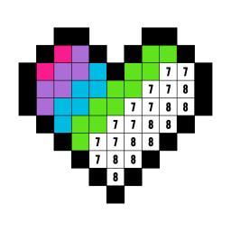 color by number数字填色游戏