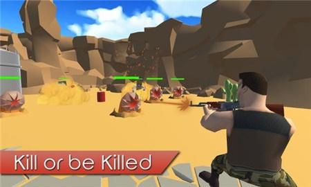 手指在铁路射击游戏图2