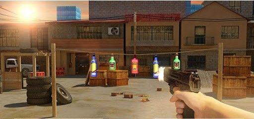 瓶子射击游戏图1