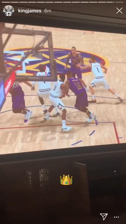 我玩我自己 勒布朗詹姆斯分享《NBA 2K20》试玩片段
