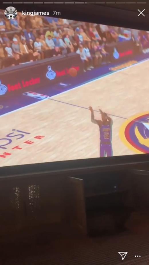 我玩我自己 勒布朗詹姆斯分享《NBA 2K20》试玩片段