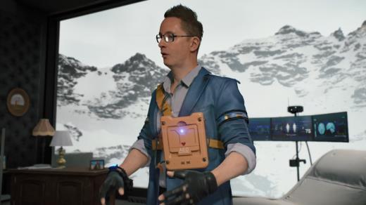 《死亡搁浅》公布角色预告片 死亡循环Heartman