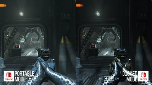 《德军总部：新血液》NS版与X1X版对比视频 期盼改进