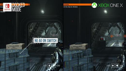 《德军总部：新血液》NS版与X1X版对比视频 期盼改进