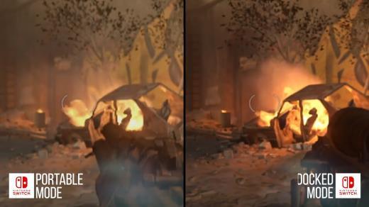 《德军总部：新血液》NS版与X1X版对比视频 期盼改进