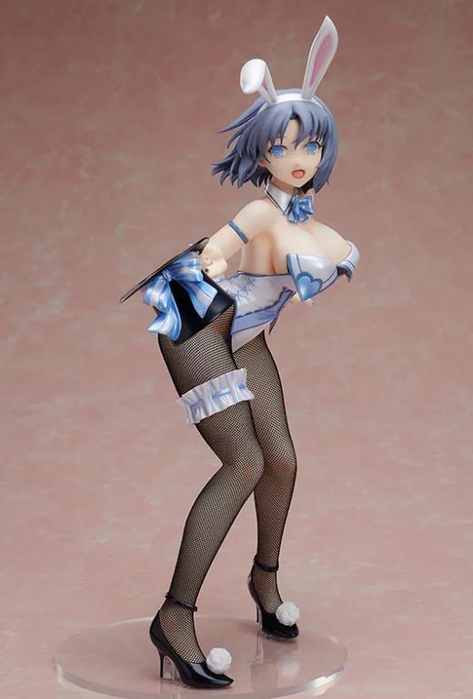 黑丝白腿彰显诱惑！《闪乱神乐》兔女郎雪泉手办展示