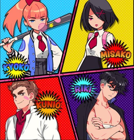 少女版热血硬派！名作《热血少女物语》官网上线新角色曝出