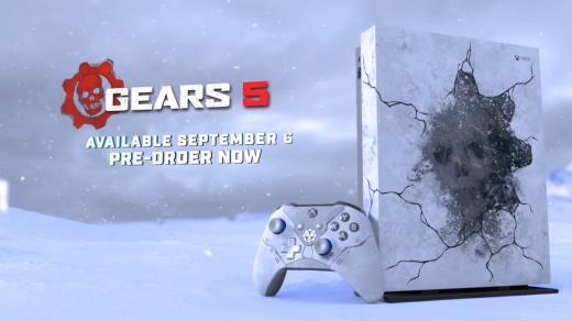 微软正式公布《战争机器5》限定XboxOne主机套装