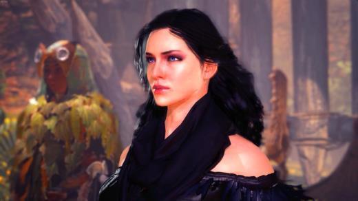 《怪物猎人世界》“巫师3”Mod 操控叶奈法特莉丝打怪