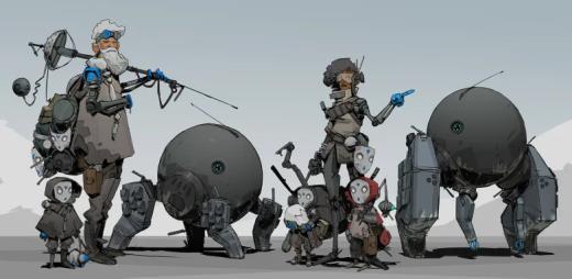 后现代式科技风！英国概念画师佳作欣赏