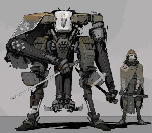 后现代式科技风！英国概念画师佳作欣赏