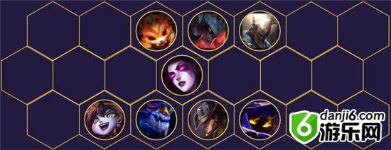 LOL云顶之弈六法剑魔上分阵容搭配及打法分享