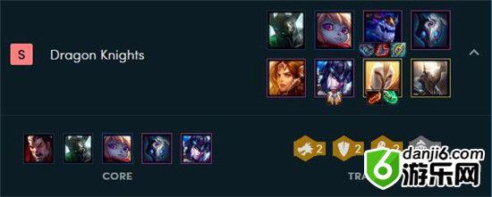 云顶之弈9.21护卫龙骑上王者阵容配置及玩法解读