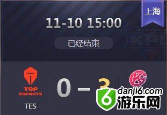 《王者荣耀》2019KPL秋季赛11月10日TES vs GK比赛视频
