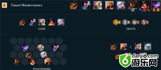 LOL云顶之弈9.22四沙漠四剑士卡兹克阵容出装推荐