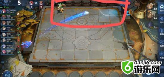 王者荣耀王者模拟战正上方怎么显示对手信息