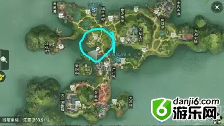 2019《一梦江湖》手游11月22日坐观万象打坐位置