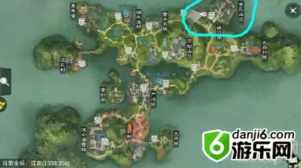 2019《一梦江湖》手游11月22日坐观万象打坐位置