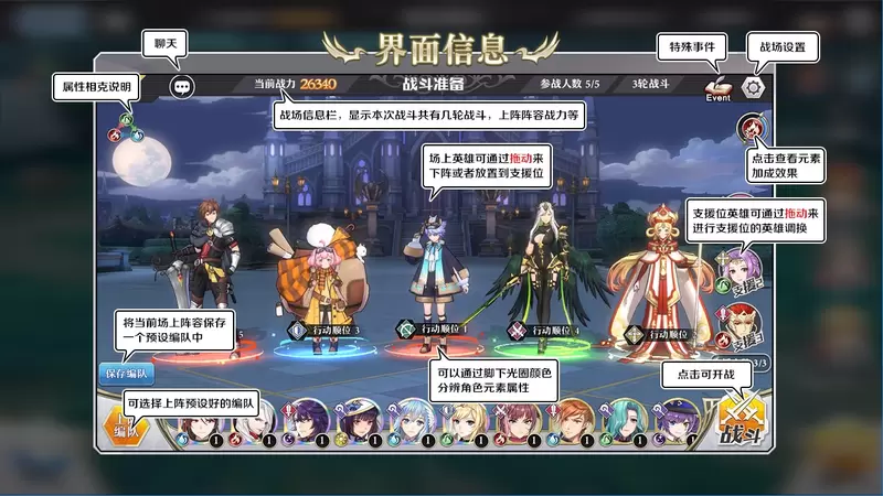 启源女神站位布阵玩法指南 启源女神怎么站位布阵