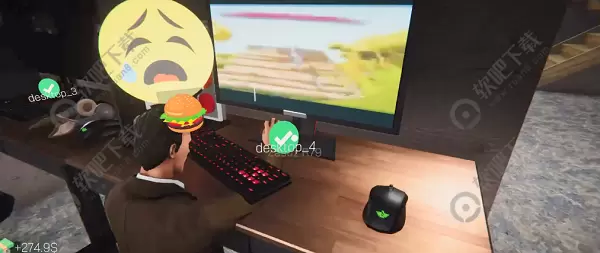 网吧模拟器怎么送食物