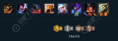 云顶之弈沙漠剑士阵容