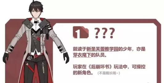 《崩坏3》后崩坏书男角色是谁