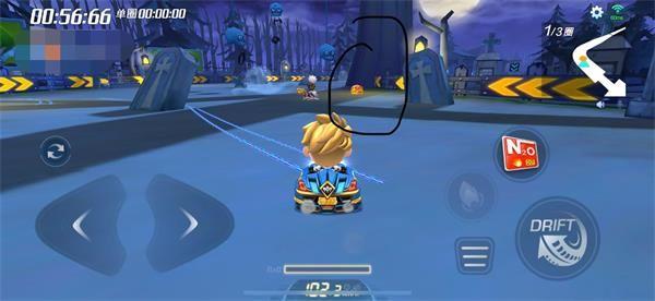 《跑跑卡丁车》手游在幽灵附近的宝藏在哪找