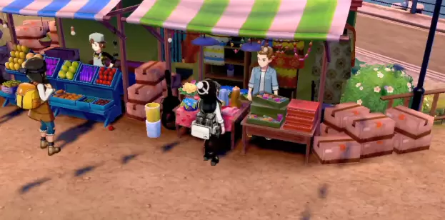 宝可梦剑盾送外卖任务