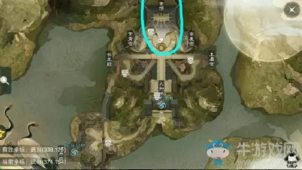 2019《一梦江湖》手游12月21日坐观万象打坐位置