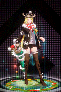 《非人学园》增长皮肤冬日祝福图鉴特效一览