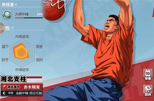 灌篮高手手游赤木怎么玩 赤木潜能选择及玩法操作详解