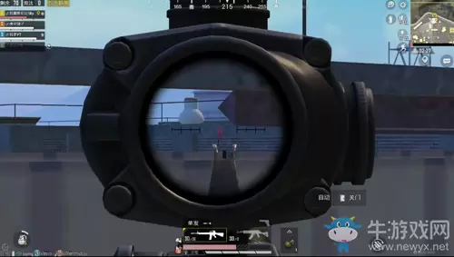 《和平精英》机场C字楼透视穿墙射击bug