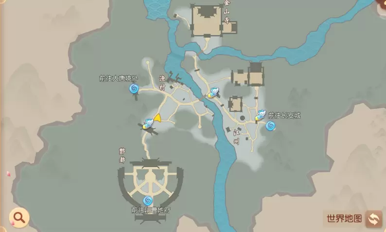 梦幻西游三维版妖王位置