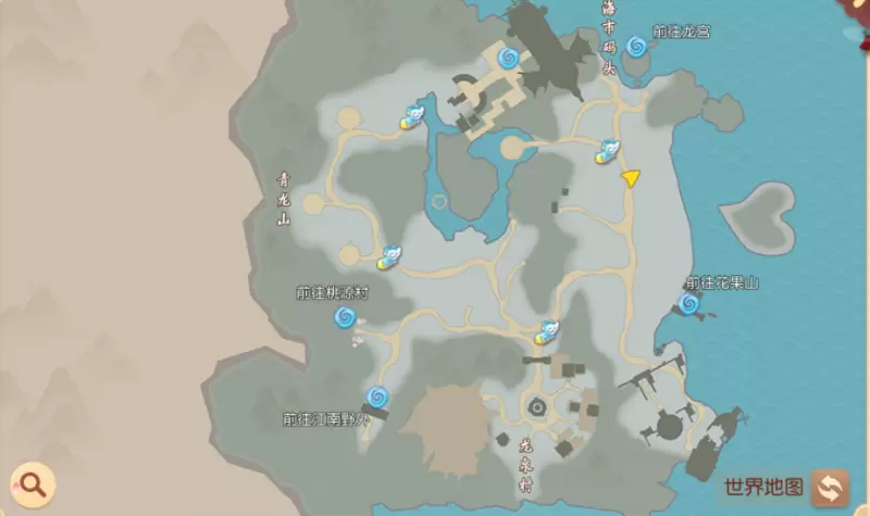 梦幻西游三维版妖王位置