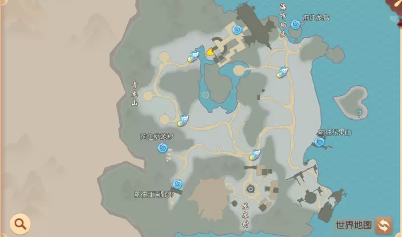 梦幻西游三维版妖王位置