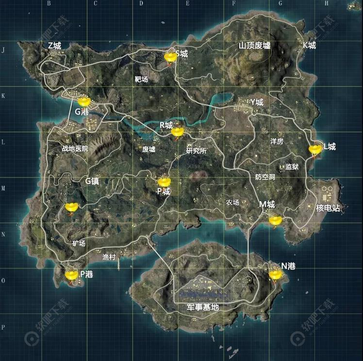 和平精英迎春广场在哪