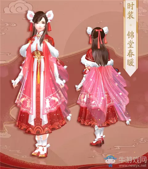 《倩女幽魂》手游锦堂春暖时装一览