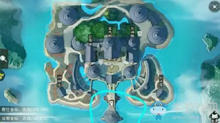 2020《一梦江湖》手游1月15日坐观万象打坐位置