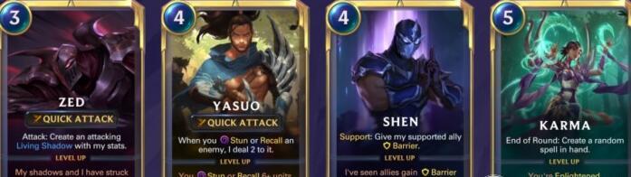 符文之地传说有哪些英雄