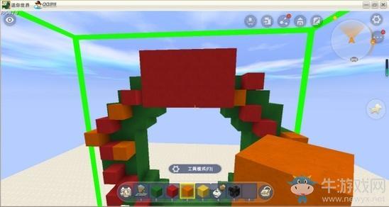 《迷你世界》微缩圣诞花环攻略