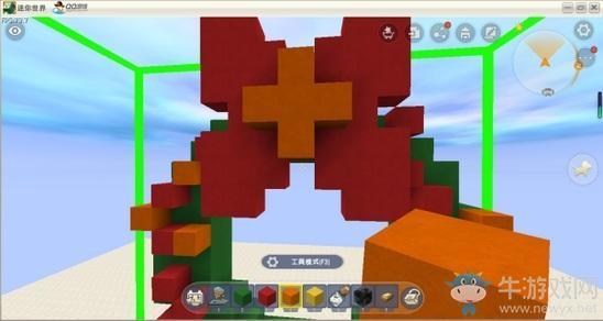 《迷你世界》微缩圣诞花环攻略