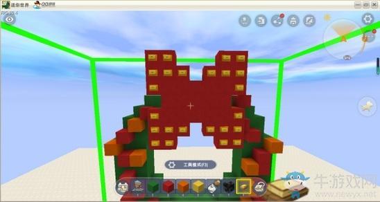 《迷你世界》微缩圣诞花环攻略