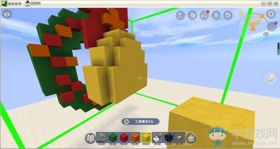 《迷你世界》微缩圣诞花环攻略