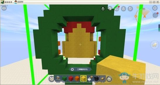 《迷你世界》微缩圣诞花环攻略